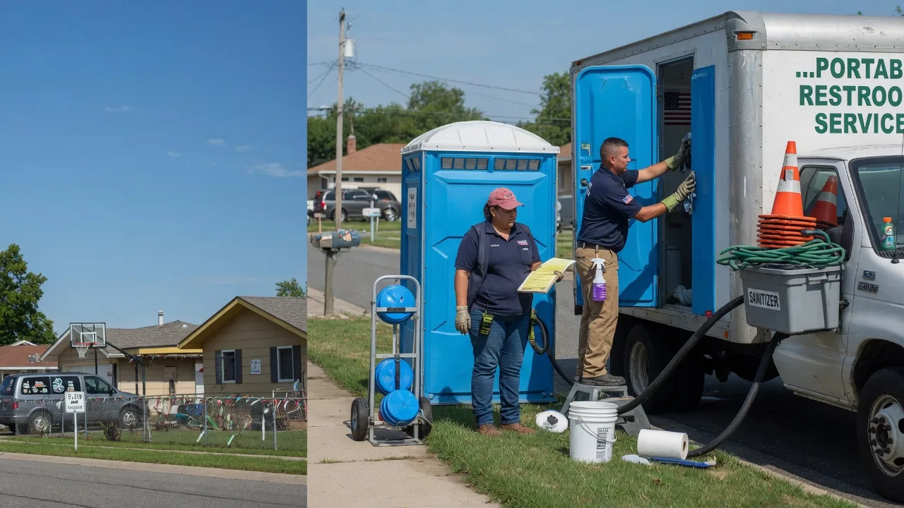 Portable Toilet Rental in Topeka, IL near me